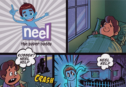 Neel Foils a Robbery Attempt